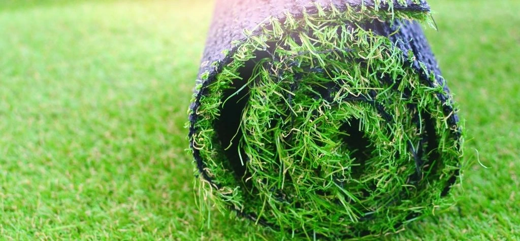 Synthetic grass installation in Melbourne backyard